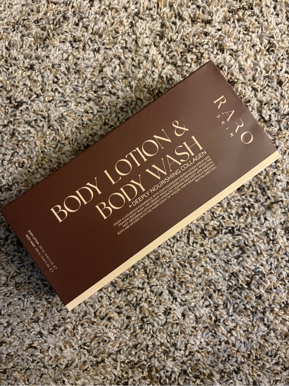 RARO Body Lotion & Body Wash Set - Nourishing Collagen
